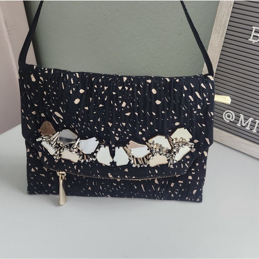🌸Dorothee Schumacher Flap Over Clutch /Mini Bag - Picture 2 of 9